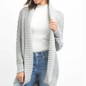 Snuggly Grey Gap Cardigan